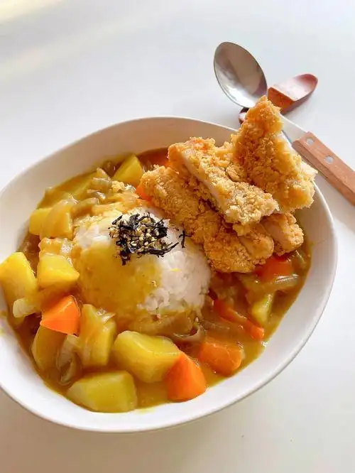 咖喱鸡排饭干饭人的快乐源泉