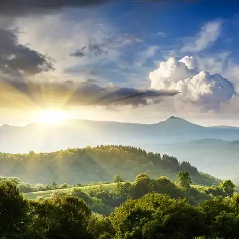 青山绿水风景头像 绿色山水风景头像图片(图6)