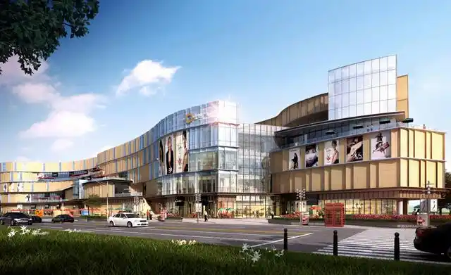 西安曲江金地广场线条百变流畅够妖娆