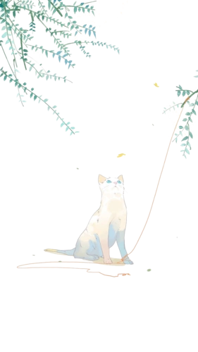 小清新手绘插画