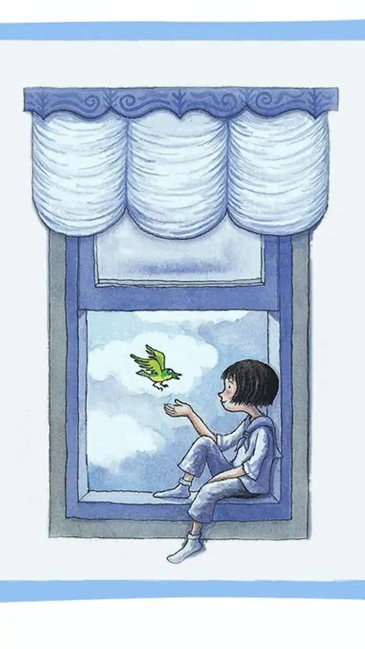 几米漫画风高清设计手机壁纸