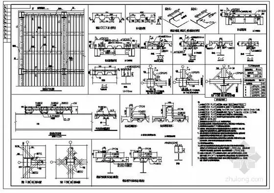 某楼承板节点构造详图