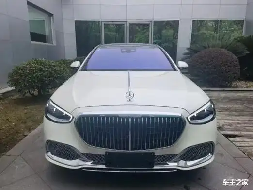 23款迈巴赫s480 钻石白 选配后轮转向 _车商动态 - 车主之家