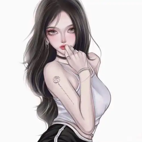 头像仙气飘飘的手绘女生头像