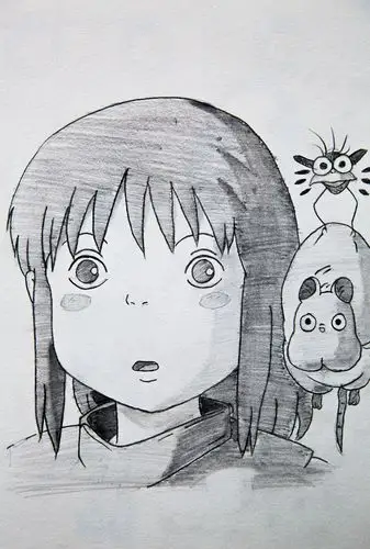 《千与千寻》手绘