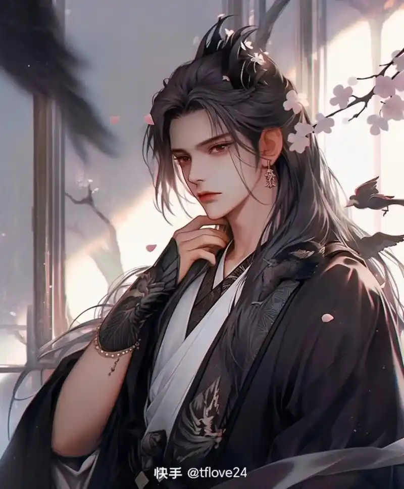 古风漫画 #邪魅古风男主 #古装造型 #国风动漫推荐 #武 - 抖音