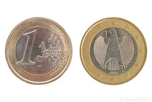 1欧元硬币