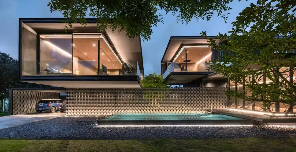 别墅设计,国外别墅设计,现代风格别墅设计,轻奢别墅设计,独栋别墅设计