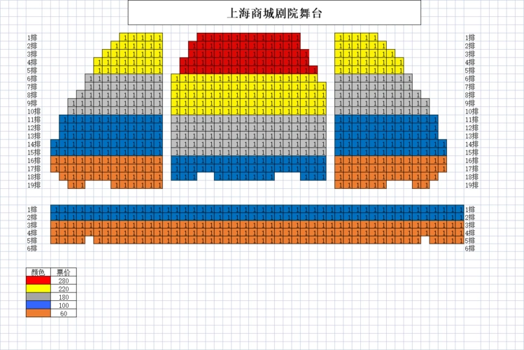 每场结束时间以演出现场为准) 场馆地址  上海市 静安区 上海商城剧院