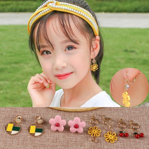 儿童耳环耳夹 无耳洞 小学生大额优惠券