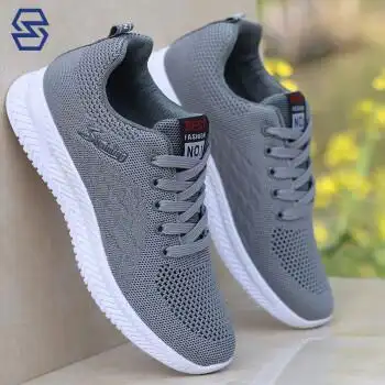 男鞋中年人运动鞋透气爸爸鞋子男40-50岁休闲中年男子休闲男鞋子夏季