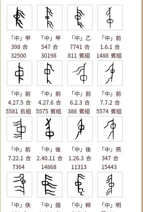 甲骨文里的中