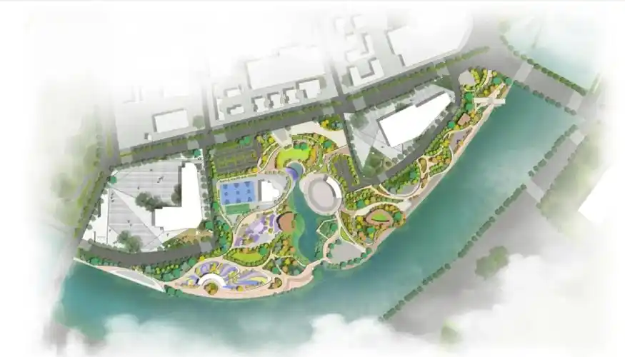 滨水公园设计:城市与自然的完美融合