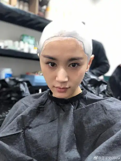 女明星光头造型,考验颜值的时候来了