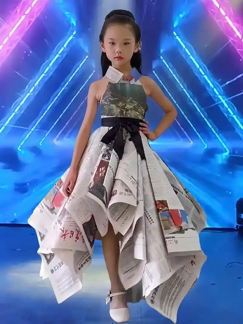 六一儿童节环保时装秀来啦