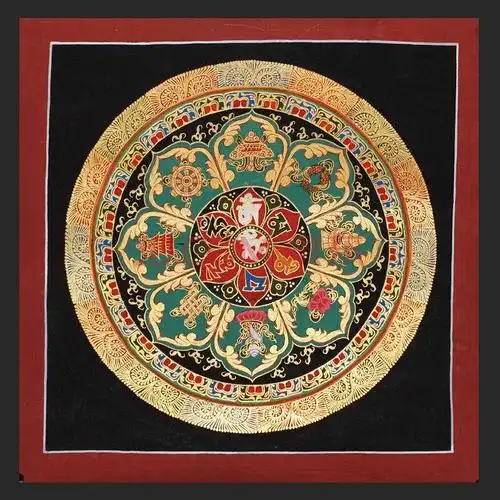 藏式吉祥八宝建筑风貌参考2