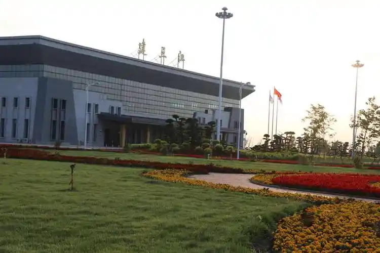 美丽的建三江湿地机场!