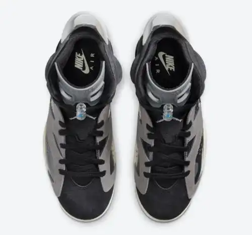 沉稳黑灰装扮aj6烟灰官图释出9月24日发售货号ck6635001