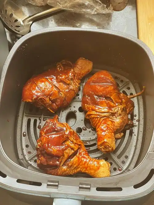 空气炸锅炸鸡腿轻松搞定香喷喷热腾腾