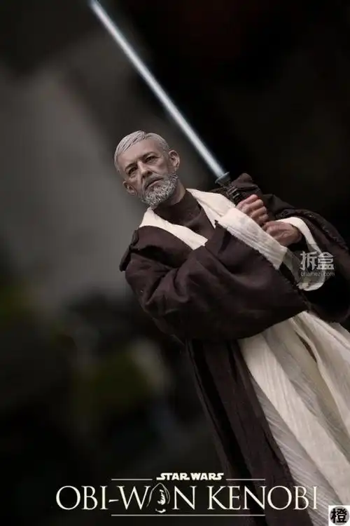 橙默是柑美图hottoys星球大战4新希望16绝地大师欧比旺obiwan