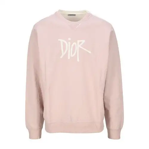 dior homme/迪奥桀傲 20年秋冬 百搭 男性 logo 粉色 男卫衣 033j604b