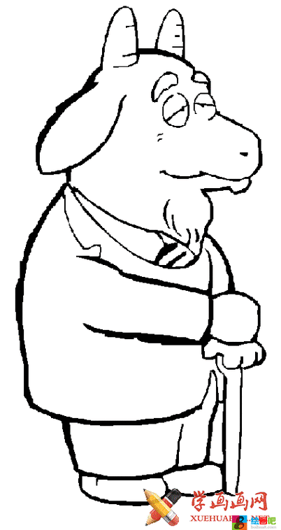 都是干货一怎么画山羊的简笔画可爱的山羊简笔画简笔画拟人画的公鸡