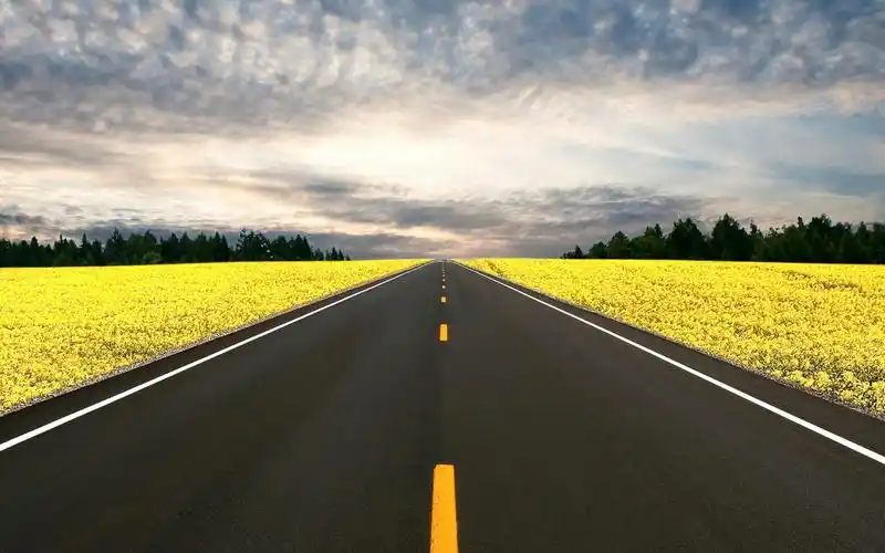 自然公路路宽壁纸1920x1080分辨率下载,自然公路路宽壁纸,高清图片