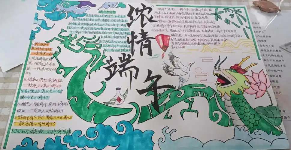 端午节手抄报  #端午节  #手抄报