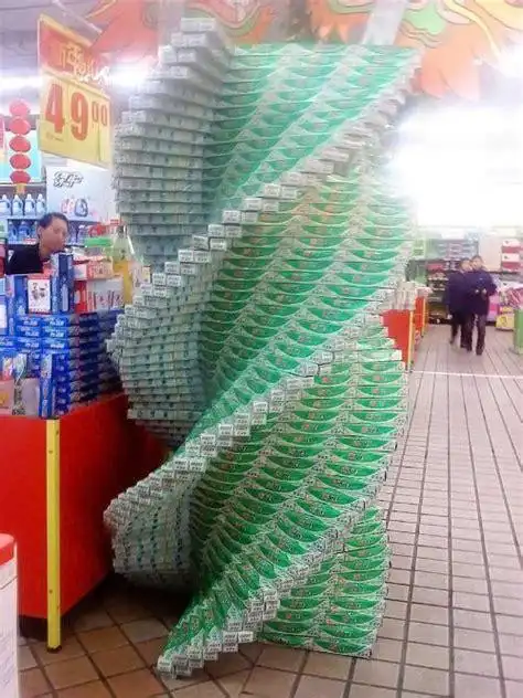 红牛堆头造型红牛饮料堆头摆放造型图片2022已更新今日更新