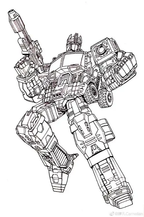 男生喜爱的各种机器人,钢铁侠……动漫中级素材分享动漫超话#画画