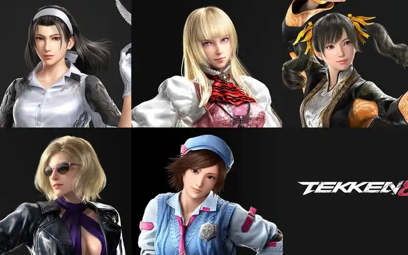 铁拳8 女角色介绍合集 3d格斗 主机游戏 万代南梦宫 tekken 8 街机