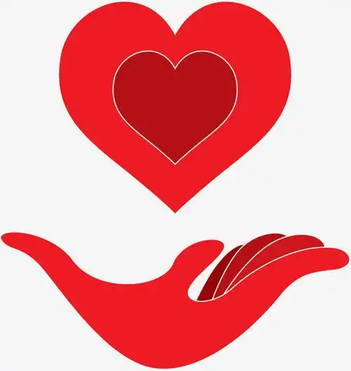 手捧爱心简笔画教程