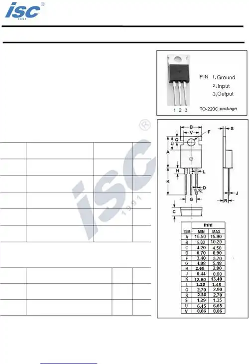 识别lm7815和7915组成的双15v电源电路图78l05管脚图引脚图及参数资料