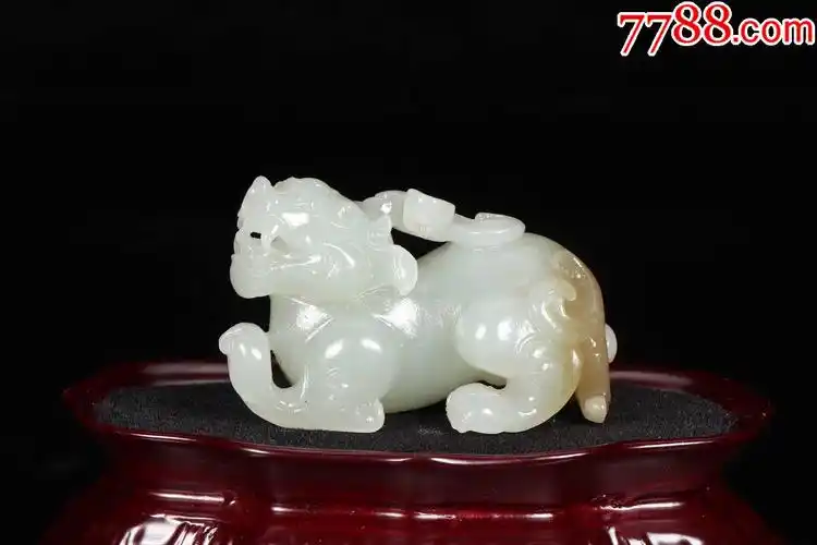 和田玉貔貅把件a84s13f