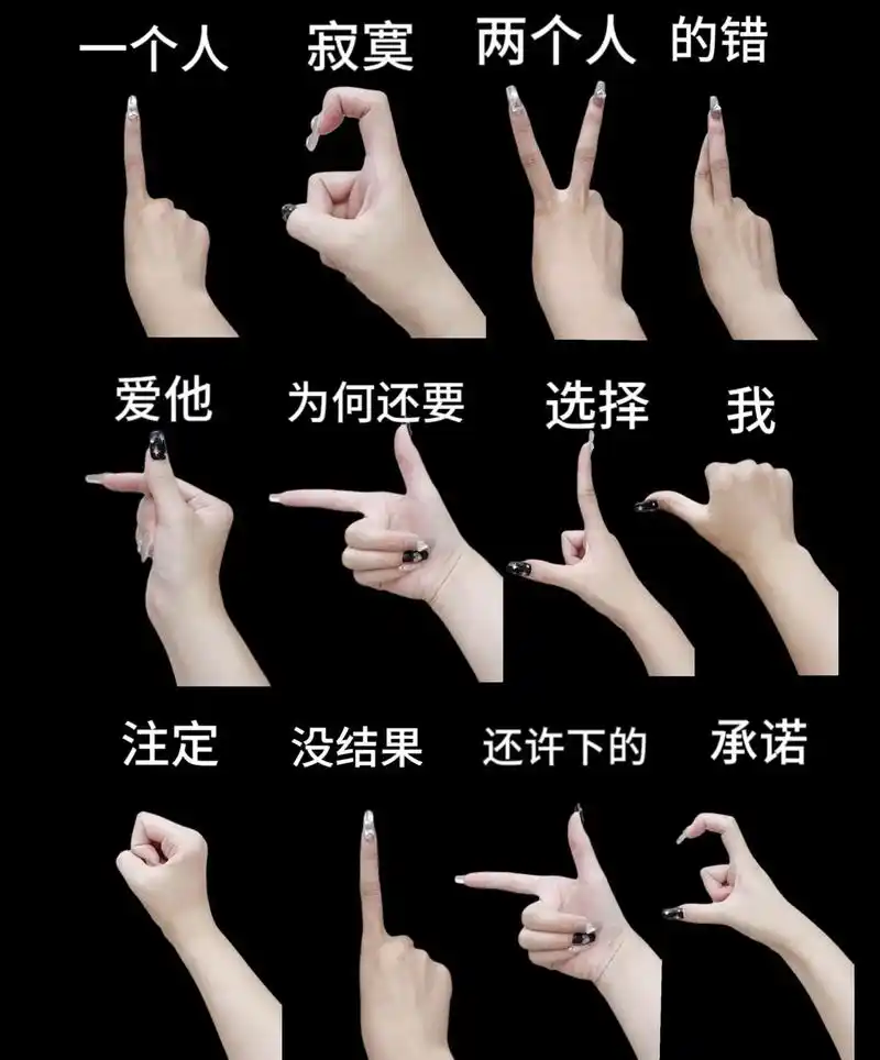 话不多说 上才艺!#手势舞 #一学就会 - 抖音