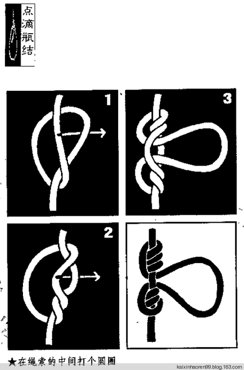 各式实用绳结的打法大全 - 吝色鬼 - 吝色鬼 的博客