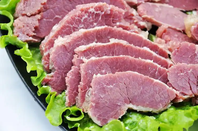 山东曹县米伟米家烧牛肉红烧卤牛肉清真速食健身真空牛肉礼盒熟食