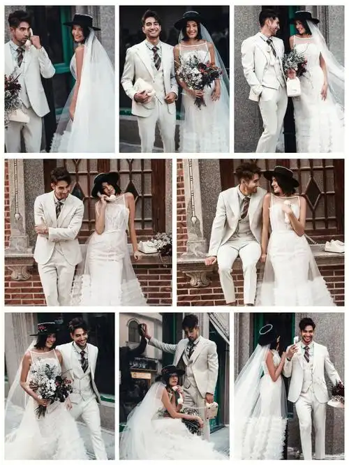 莎莎大叔同款婚纱照78哪一款你一见钟情