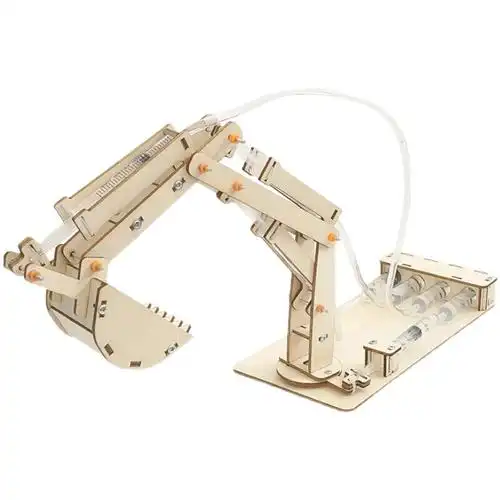 定制圣诞节礼物液压机械手臂创新大赛作品科学实验手工科技小制作通用