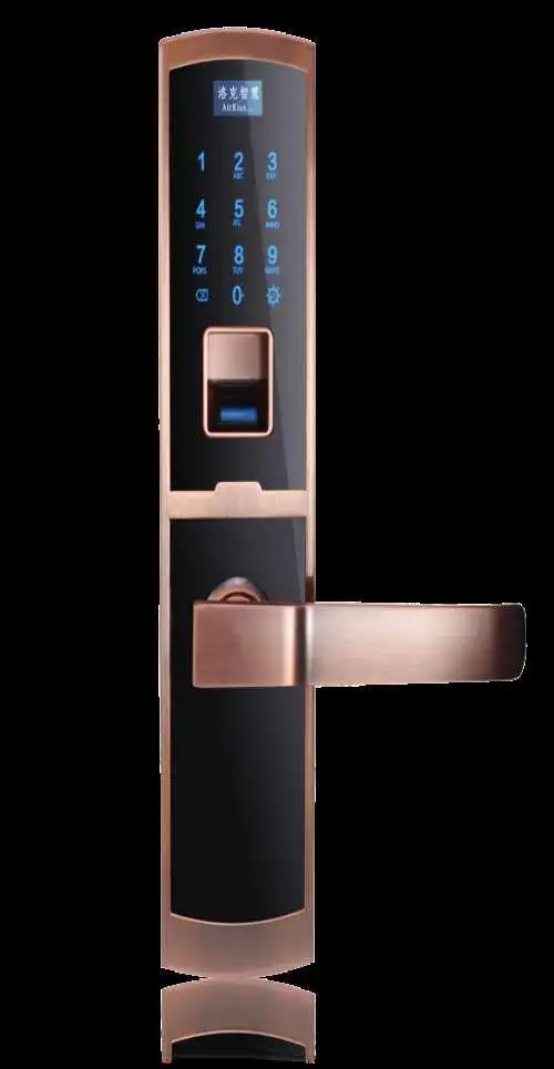 洛克智慧智能锁价格 品牌指纹锁直销 深圳市前海洛克智慧安防科技股份