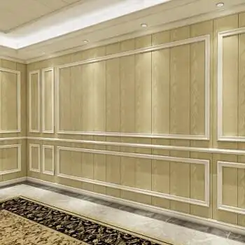 竹木纤维集成墙板快装墙面板护墙板装修材料装饰板扣板客厅板材护墙板