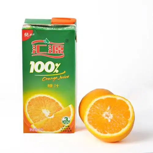 汇源100%橙果汁 1l 盒装￥9.9(买2赠100%胡萝卜汁1l)