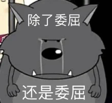 除了委屈还是委屈_委屈_除了_还是表情