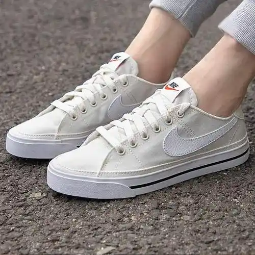 耐克跑步nick帆布布鞋女鞋2022新款滔博运动跑步鞋