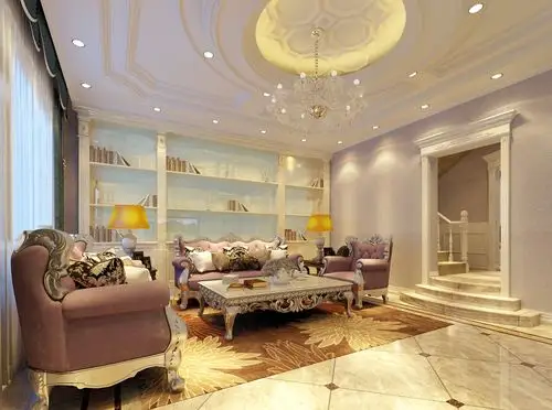 白领 小资 80后 收纳 客厅图片来自金空间装饰集团在豪华联排别墅