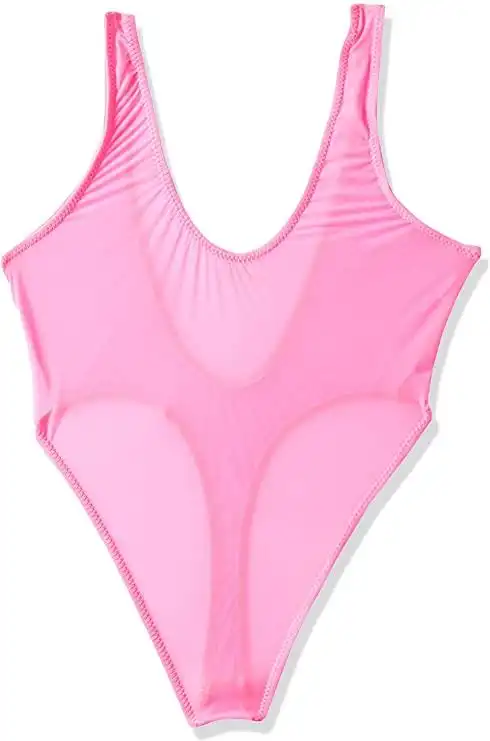 紧身衣 超薄 透明感 伸缩面料 高开叉 丁字裤 泳装 性感 93825 女士