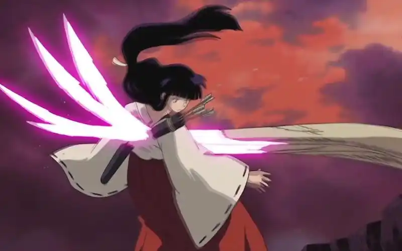 奈落终于完成多年的心愿,让心爱的桔梗,死在了自己的手中_哔哩哔哩