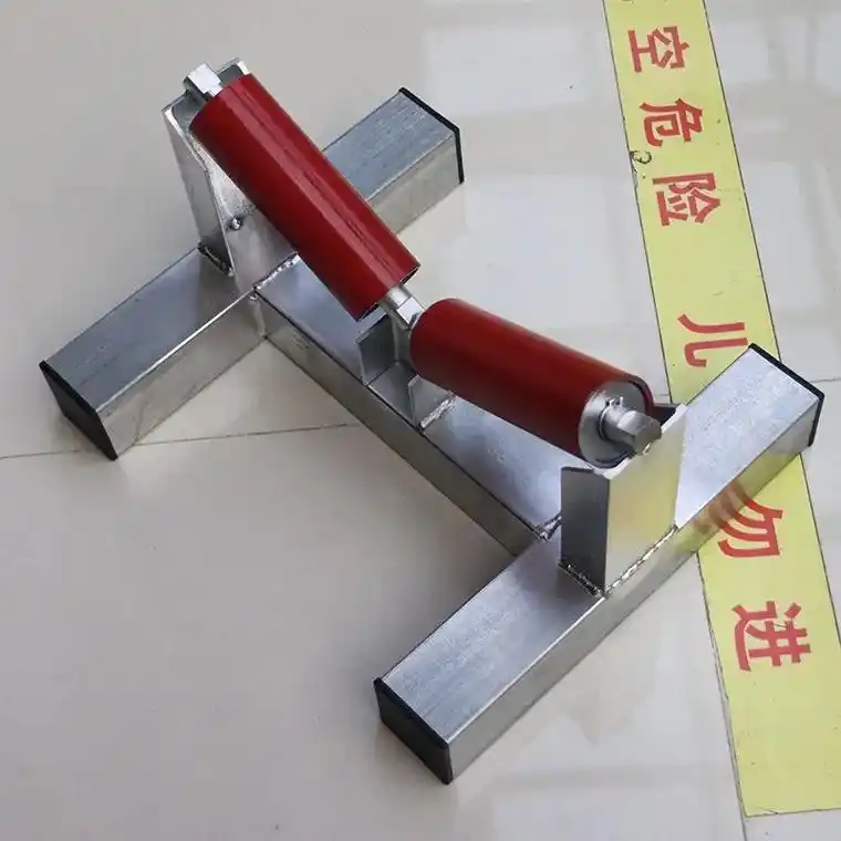 管道安装工具 #钢管支架 #pe管 管道滑轮支架,管道预排 - 抖音