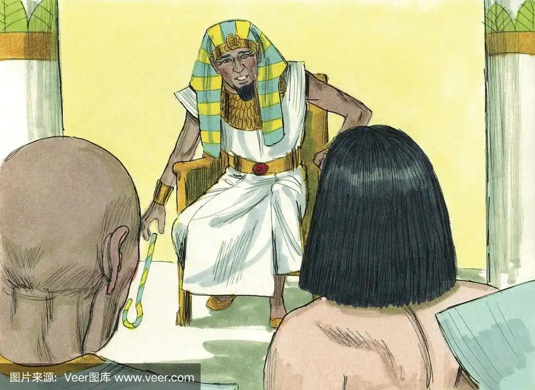 约瑟向法老提出了答案