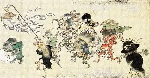 浮世绘中的|百鬼夜行抄